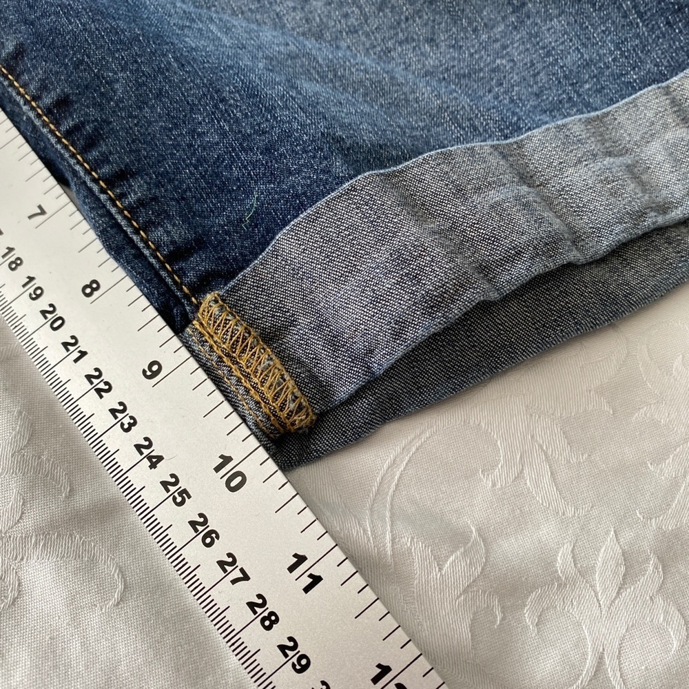 Banana Republic Cuffed Denim Bermuda Shorts Blue Festival Tag: 30 Actual: 32 - Picture 11 of 12